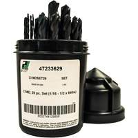 Heavy-Duty Drill Bit Set , 29 Pieces, High Speed Steel Infinity Industrial Services Inc.