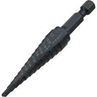 Foret &eacute;tag&eacute; no 1, 1/8" - 1/2", Incr&eacute;ments de 1-3/2", Acier rapide Infinity Industrial Services Inc.