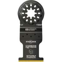 Lame en titane pour le m&eacute;tal Carbide Extreme Storm Starlock Infinity Industrial Services Inc.