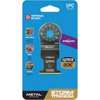 Lame en titane pour le m&eacute;tal Carbide Extreme Storm Starlock Infinity Industrial Services Inc.