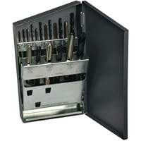 HTGP Metric Jobber Drill & Hand Tap Set, 18 Pieces Infinity Industrial Services Inc.
