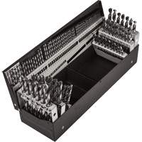 Jobber Length Combination Drill Bit Set, 114 Pieces, High Speed Steel Infinity Industrial Services Inc.
