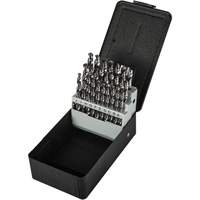 Jobber Length Drill Bit Set, 26 Pieces, High Speed Steel Infinity Industrial Services Inc.