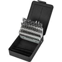 Stub Length Drill Bit Set, 60 Pieces, High Speed Steel Infinity Industrial Services Inc.