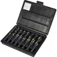 Reduced Shank Silver & Deming Drill Bit Set, 8 Pieces, High Speed Cobalt Infinity Industrial Services Inc.