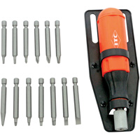 15-Piece Multi-Bit Screwdriver Set, Plastic Handle Infinity Industrial Services Inc.