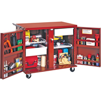 Rolling Work Bench, 43-7/8" W x 38-1/2" H x 26-7/8" D, 21.7 Cubic Feet Capacity Infinity Industrial Services Inc.