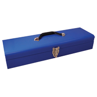 Low Profile Utility Tool Box, 20" D x 6-1/4" W x 5" H, Blue Infinity Industrial Services Inc.