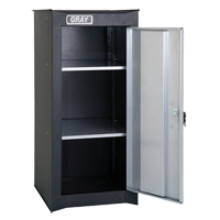 Side Rider Cabinet, 2 Drawers, 14-3/4" W x 18" D x 33-3/4" H, Black Infinity Industrial Services Inc.