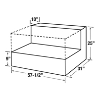 R&eacute;servoir de transfert pour carburant en aluminium, Aluminium, Capacit&eacute; 100 gal., Argent Infinity Industrial Services Inc.