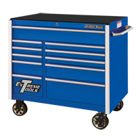 RX Series Rolling Tool Cabinet, 11 Drawers, 41-1/2" W x 25-1/2" D x 40-1/2" H, Blue Infinity Industrial Services Inc.