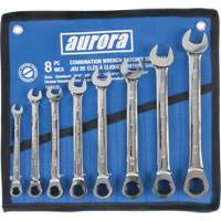 Fixed Head Wrench Set, Combination, 8 Pieces, Imperial Infinity Industrial Services Inc.