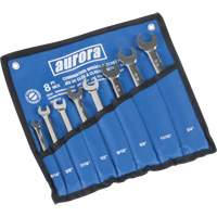 Fixed Head Wrench Set, Combination, 8 Pieces, Imperial Infinity Industrial Services Inc.