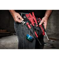 Compact Utility Pouch, Multiple Tool Holder, Nylon, 7 Pockets Infinity Industrial Services Inc.