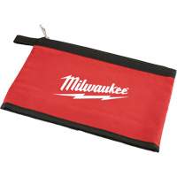 Zipper Pouch, Canvas, 1 Pockets, Black/Red Infinity Industrial Services Inc.