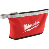 Coloured Zippered Pouches - Set of 3, Canvas, 3 Pockets, Black/Red Infinity Industrial Services Inc.