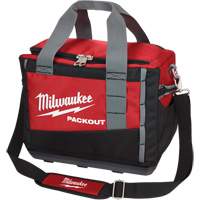 Packout Tool Bag, Ballistic Nylon, 2 Pockets, Black/Red Infinity Industrial Services Inc.