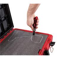 Coffre &agrave; outils avec partitions ajustables Packout, 20-7/10" x 15-1/5" x 6-1/5", Noir/Rouge Infinity Industrial Services Inc.