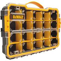 Organisateur avec compartiments PRO, 11" la x 17-5/8" p x 2-7/8" h, Noir/Jaune Infinity Industrial Services Inc.