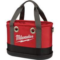 Aerial Utility Oval Bag, Ballistic Nylon, 14 Pockets, Black/Red Infinity Industrial Services Inc.
