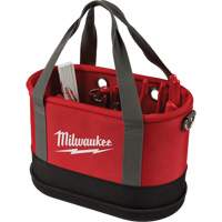 Aerial Utility Oval Bag, Ballistic Nylon, 14 Pockets, Black/Red Infinity Industrial Services Inc.