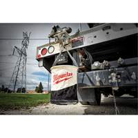 Utility Bucket, 11-4/5" L x 11-4/5" W x 14-3/5" H, Canvas, Beige/Black Infinity Industrial Services Inc.
