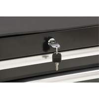 Industrial Tool Cart, 7 Drawers, 27" W x 18-3/4" D x 39" H, Black Infinity Industrial Services Inc.