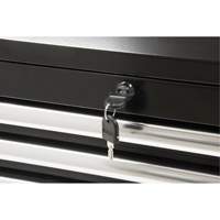 Industrial Tool Chest, 26" W, 4 Drawers, Black Infinity Industrial Services Inc.