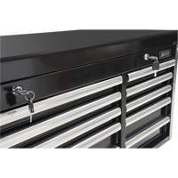 Industrial Tool Chest, 41" W, 10 Drawers, Black Infinity Industrial Services Inc.