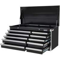 Industrial Tool Chest, 41" W, 10 Drawers, Black Infinity Industrial Services Inc.