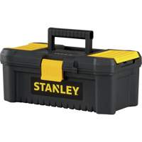 Essential&reg; Tool Box with Tray, 12-1/2" W x 7-3/8" D x 5-1/8" H, Black/Yellow Infinity Industrial Services Inc.