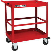 Chariot utilitaire robuste s&eacute;rie PRO+, 2 tiers, 30-1/5" x 38-1/3" x 19-1/2" Infinity Industrial Services Inc.