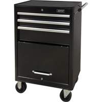 Industrial Tool Cart, 3 Drawers, 29-4/5" W x 21-1/5" D x 38-4/5" H, Black Infinity Industrial Services Inc.