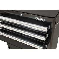 Industrial Tool Cart, 3 Drawers, 29-4/5" W x 21-1/5" D x 38-4/5" H, Black Infinity Industrial Services Inc.