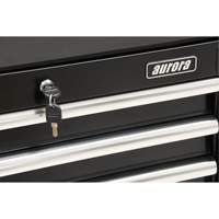 Industrial Tool Cart, 3 Drawers, 29-4/5" W x 21-1/5" D x 38-4/5" H, Black Infinity Industrial Services Inc.