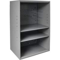 Abrasive Storage Cabinet with Pegboard, Steel, 19-7/8" x 14-1/4" x 32-3/4", Grey Infinity Industrial Services Inc.