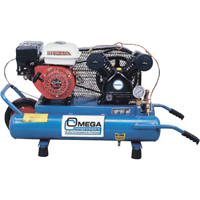 Contractor Series Air Compressors, Gas, 6.6 Gal. (8 US Gal), 125 PSI Infinity Industrial Services Inc.