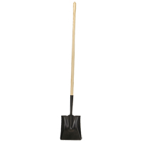 Square-Point Shovel, Wood, Tempered Steel Blade, Straight Handle, 49-1/2" Long Infinity Industrial Services Inc.