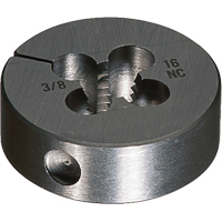 Round Adjustable Die, Bright Finish, 9/16"-18 Thread, High Speed Steel Infinity Industrial Services Inc.