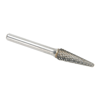 Solid Carbide Burrs - Taper Shape Radius End 14°, 1/4" Shank Infinity Industrial Services Inc.