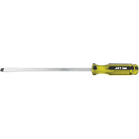 Slot Jumbo Handle Screwdriver, 3/8", 10" L, Plastic Handle Infinity Industrial Services Inc.