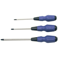 Phillips TORQUE DRIVE&reg; Screwdriver, #1, 4" L, Cushion Grip Handle Infinity Industrial Services Inc.