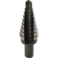Step Drills, 1/16" Increments Infinity Industrial Services Inc.