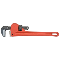 Pipe Wrench, 1-1/2" Jaw Capacity, 10" Long, Powder Coated Finish Infinity Industrial Services Inc.