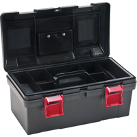 Heavy-Duty Tool Box, 17-1/2" W x 9-1/2" D x 8" H, Black Infinity Industrial Services Inc.