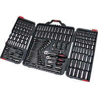 1/4", 3/8" & 1/2" Drive SAE/Metric Socket & Wrench Set, 210 Pcs, Deep Infinity Industrial Services Inc.