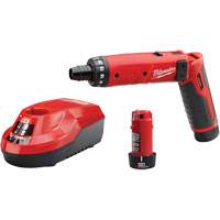 M4 Hex Screwdriver Kit, 1/4", 4 V, 44 in-lbs Max. Torque, Lithium-Ion Battery Infinity Industrial Services Inc.