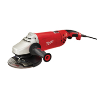 Non-Lock On Large Angle Grinder with Trigger Grip, 7"/9", 120 V, 15 A, 6000 RPM Infinity Industrial Services Inc.