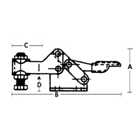 Brides de fixation horizontale - S&eacute;rie 205 Infinity Industrial Services Inc.
