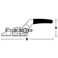 Latch Clamps - 300 Series, 360 lbs. Clamping Force Infinity Industrial Services Inc.